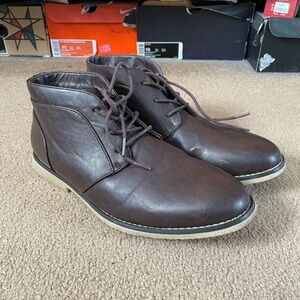London Fog Brown Chukka Boots LFM-“BROADSTREET 2” (Men’s Size 11) #CL30082M